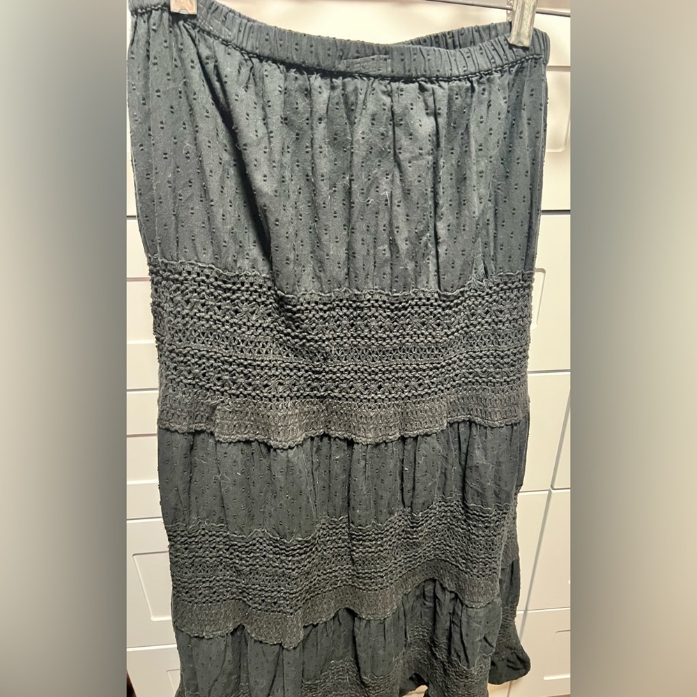 Solitaire black Tiered Skirt - Picture 4 of 6